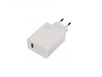 Xiaomi MDY-16-EF USB-A 33W Cestovná Nabíjačka White