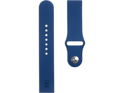 Tactical 614 Silikónový Řemínek 22mm Dark Blue