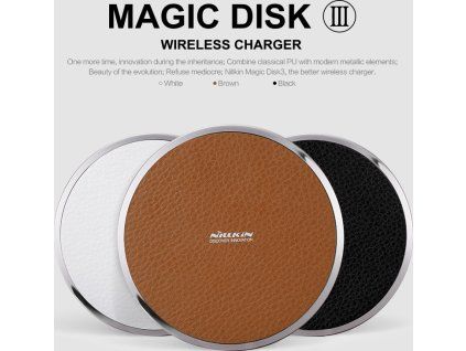 Nillkin Magic Disc 3 Bezdrátová nabíjačka Black