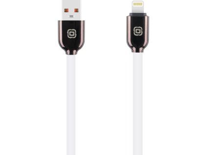 OBAL:ME Sleek USB-A/Lightning kábel White