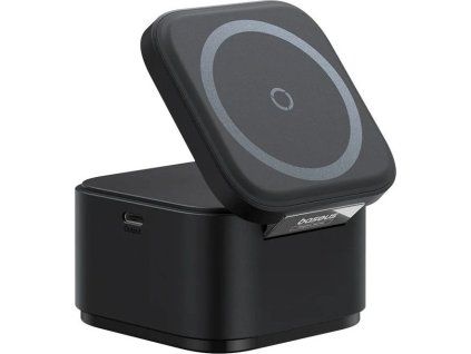 Baseus MagPro 3v1 Magnetická Bezdrôtová Nabíjačka 25W Cosmic Black