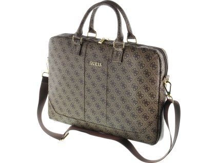 Guess 4G UpTown Taška na Notebook 15'' Brown