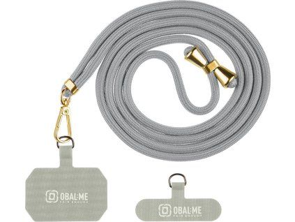 OBAL:ME NeckTag Allure Popruh na Telefón Light grey
