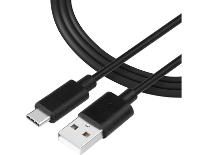 Tactical Smooth Thread Cable USB-A/USB-C  2m Black
