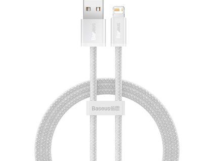 Baseus Dynamic Series Fast Charging Dátový Kábel USB-A - Lightning 2.4A 1m White