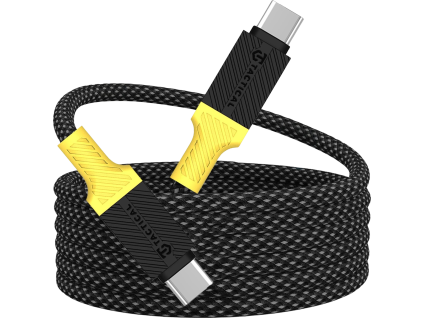 Tactical MagRope USB-C/USB-C 1m Black/Yellow