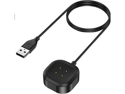 Tactical USB Nabíjací Kábel pre Fitbit Versa 3/Sense