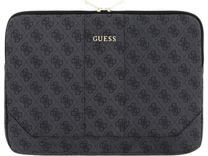Guess PU Leather 4G Obal pre Notebook 13" Grey