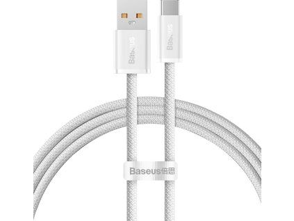 Baseus CALD000602 Dynamic Series Fast Charging Dátový Kábel USB - USB-C 100W 1m White