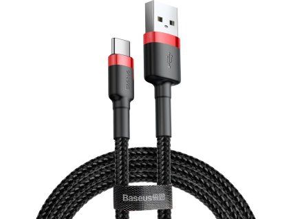 Baseus Cafule Series Dátový Kábel USB-A - USB-C 2A 2m Red/Black