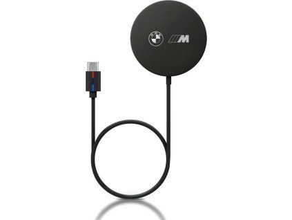 BMW M Edition 15W Magnetická Bezdrôtová Nabíjačka Black