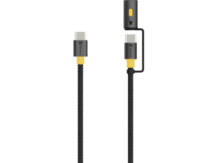 Tactical Stinger Cable USB-C/USB-C 1,5m Black