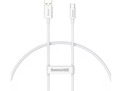 Baseus Superior Series Fast Charging Dátový Kábel USB - USB-C 100W 0.25m Moon White
