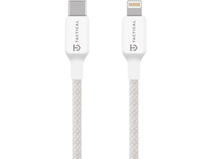 Stitch Thread Kábel USB-C/Lightning 2m, Tactical, Biely