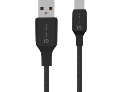 Stitch Thread Kábel USB-A/USB-C 2m, Tactical, Čierny