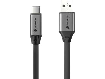 Fat Man 2.0 Kábel USB-A/USB-C 1m, Tactical, Sivý