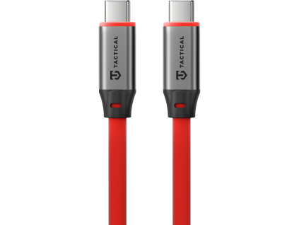 Fat Man 2.0 Kábel USB-C/USB-C 1m, Tactical, Červený