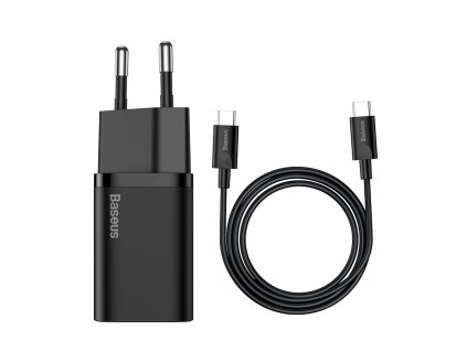 eng pl Baseus Super Si Quick Charger 1C 25W with USB C cable for USB C 1m black 20933 2