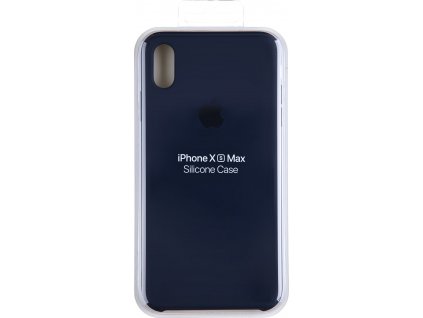 Apple Silikónový Kryt pre iPhone XS Max Midnight Blue, MRWG2ZM/A