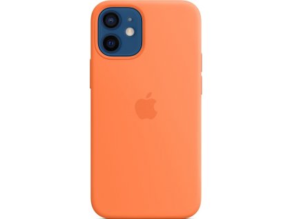 Apple Silikonový kryt s Magsafe pre iPhone 12 mini Kumquat, MHKN3ZM/A