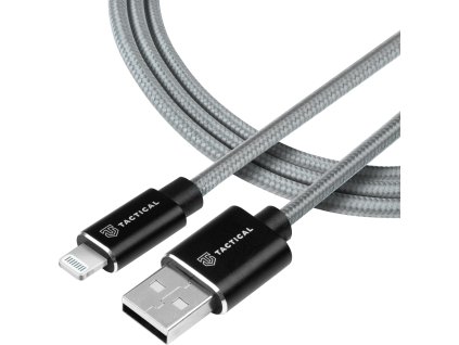 Kábel Tactical Fast Rope Aramid USB/Lightning 1m, Sivý