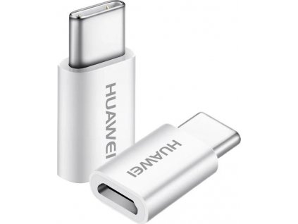 Originál Adaptér Huawei AP52 USB-C/MicroUSB, Biely