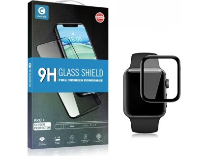 Mocolo 5D Ochranné sklo pre Apple Watch 4/5/6/SE 40mm, Čierne
