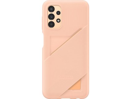Originál Card Slot Kryt pre Samsung Galaxy A13 4G, Oranžový