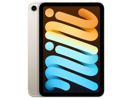 Apple iPad mini (2021) Wi-Fi + Cellular 64GB Starlight, MK8C3FD/A