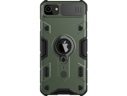 Nillkin CamShield Armor Kryt pre iPhone 7 / 8 / SE 2020 / SE 2022, Zelený