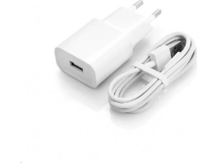 Nabíjačka Xiaomi MDY-09-EW USB 10W + USB-C kábel 1m, Biela