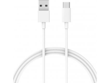 Originál Xiaomi kábel USB-A / USB-C 1m, Biely