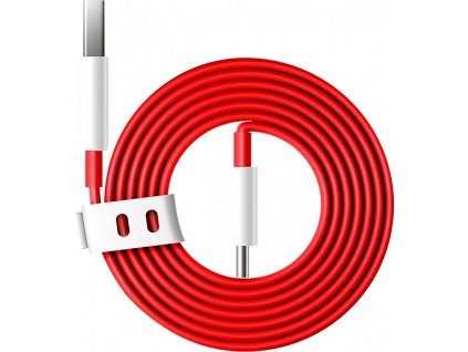 OnePlus Dátový nabíjací Kábel Typ -C  (1 m), C201A  - Červený