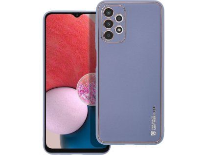 Kožený kryt pre Samsung Galaxy A13 4G, Forcell, Modrý