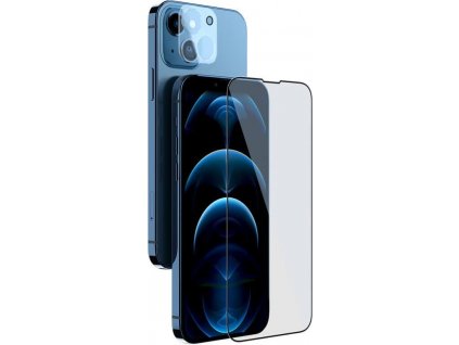 Nillkin 2v1 Ochranné sklo pre iPhone 14, Čierne