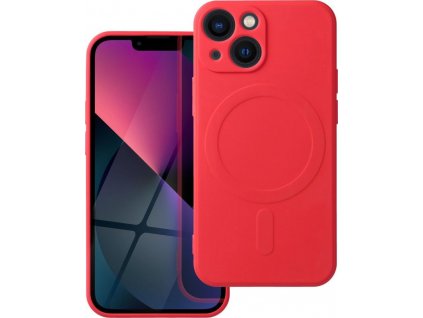 Silikonový kryt s MagSafe pre iPhone 7 / 8 / SE 2020 / SE 2022, Červený