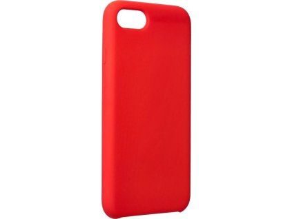 Silikónový kryt pre Apple iPhone 7 / 8, Forcell, Červený