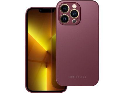 Matte Glass kryt pre Apple iPhone 11 Pro, Roar, Bordový