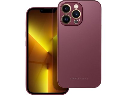 Roar Matte Glass Kryt pre iPhone 11 Pro, Bordový