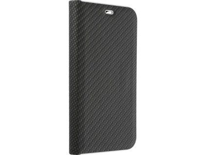 Luna Carbon puzdro pre Samsung Galaxy A03s, Forcell, Čierne