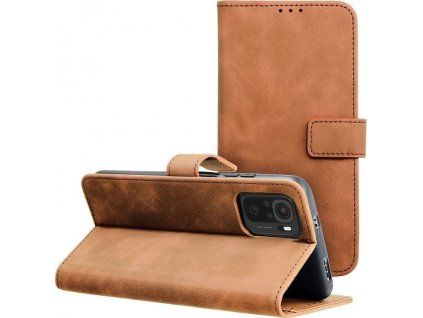 Tender puzdro pre Xiaomi Redmi Note 10 4G / 10S, Forcell, Hnedé