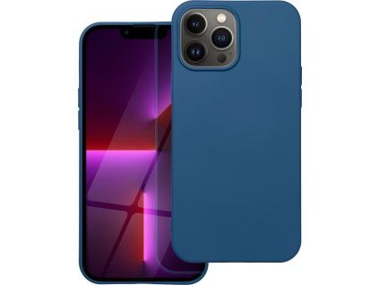 Silicone Lite kryt pre Apple iPhone 14 Pro Max, Forcell, Modrý