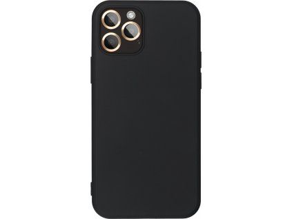 Silikónový kryt pre Apple iPhone 14, Forcell, Čierny