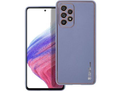 Kožený kryt pre Samsung Galaxy A53 5G, Forcell, Modrý