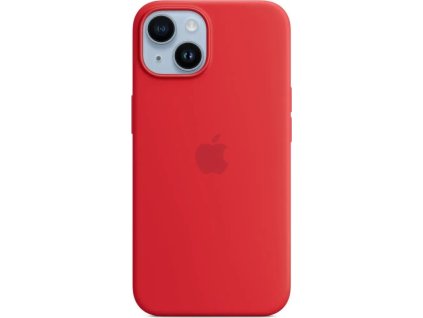 Apple Silikónový kryt s MagSafe pre iPhone 14 Red, MPRW3ZM/A