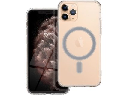 Silikónový Kryt s MagSafe pre iPhone 11 Pro, Transparentný