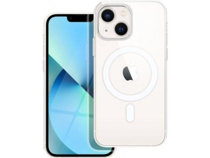 Silikónový kryt s MagSafe pre Apple iPhone 12 Pro, Transparentný