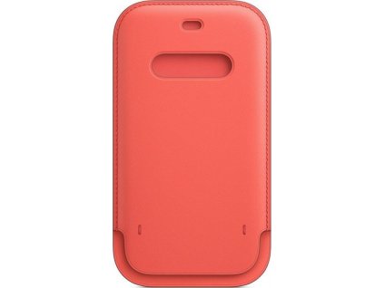 Apple Kožený návlek s MagSafe pre iPhone 12/12 Pro Pink Citrus, MHYA3ZM/A