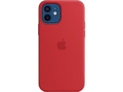 Silikónový kryt s MagSafe pre Apple iPhone 12/12 Pro, Apple, Red