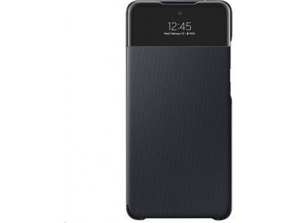 S-View puzdro pre Samsung Galaxy A72, Samsung, Čierne